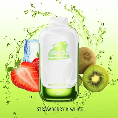 Strawberry Kiwi Ice | JNR Lion King 50K Puffs Disposable Vape